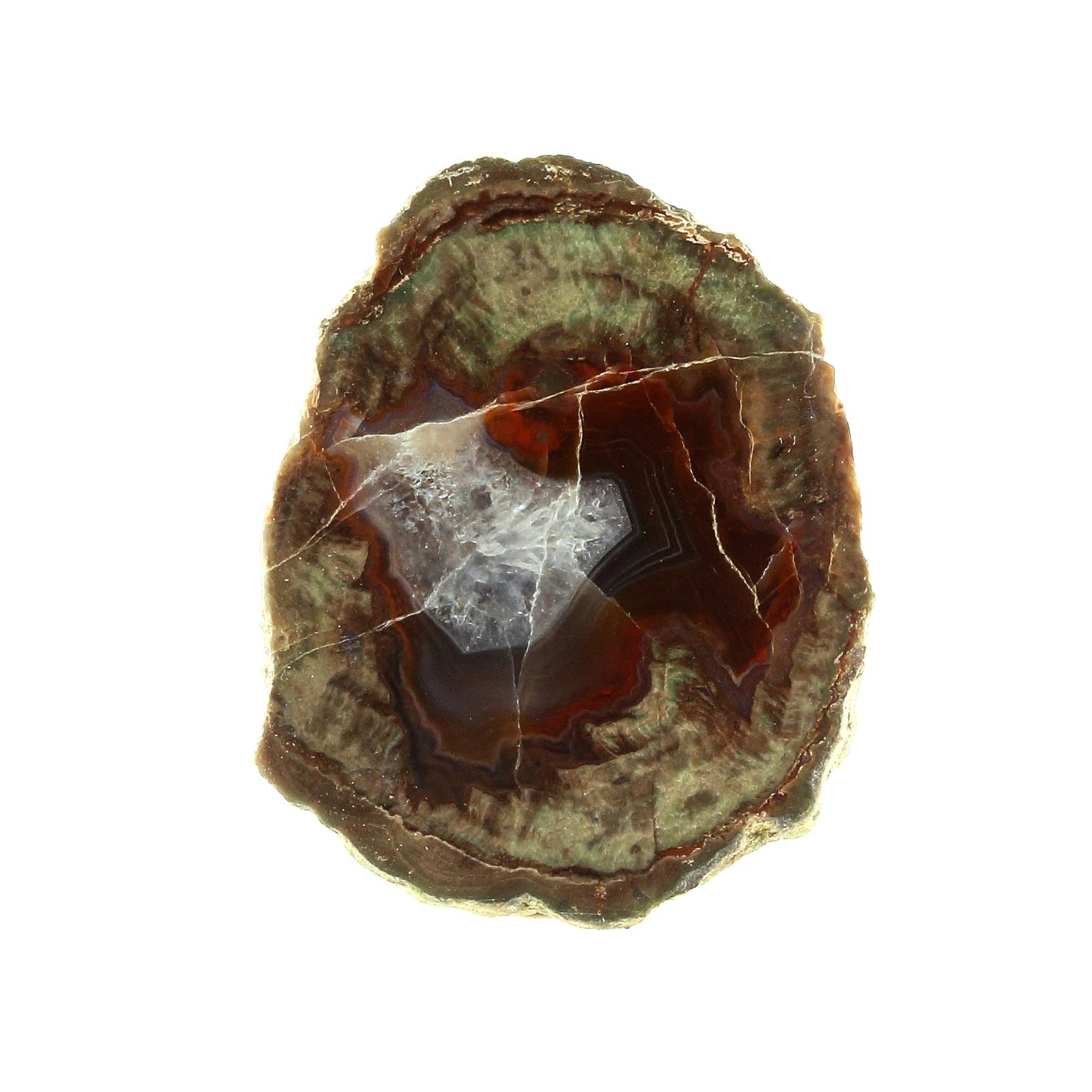 Lithophyse. 147.0 carats, Massif de l'Esterel, Var, France