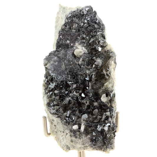Hematite + Quartz. 114.0 carats. Clot d'Outre, Saint Christophe-en-Oisans, France