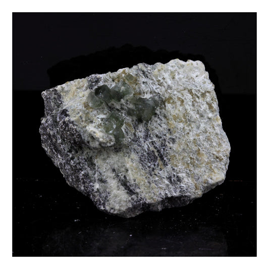 Prehnite. 80.0 carats. La Combe de la Selle, St Christophe-en-Oisans, Isère, France