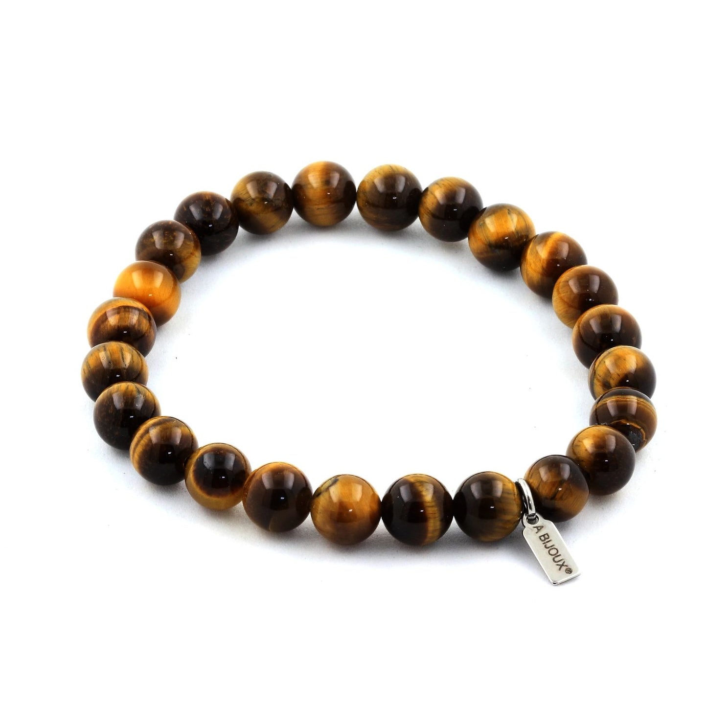 Oeil de Tigre. Bracelet en Perles naturelles