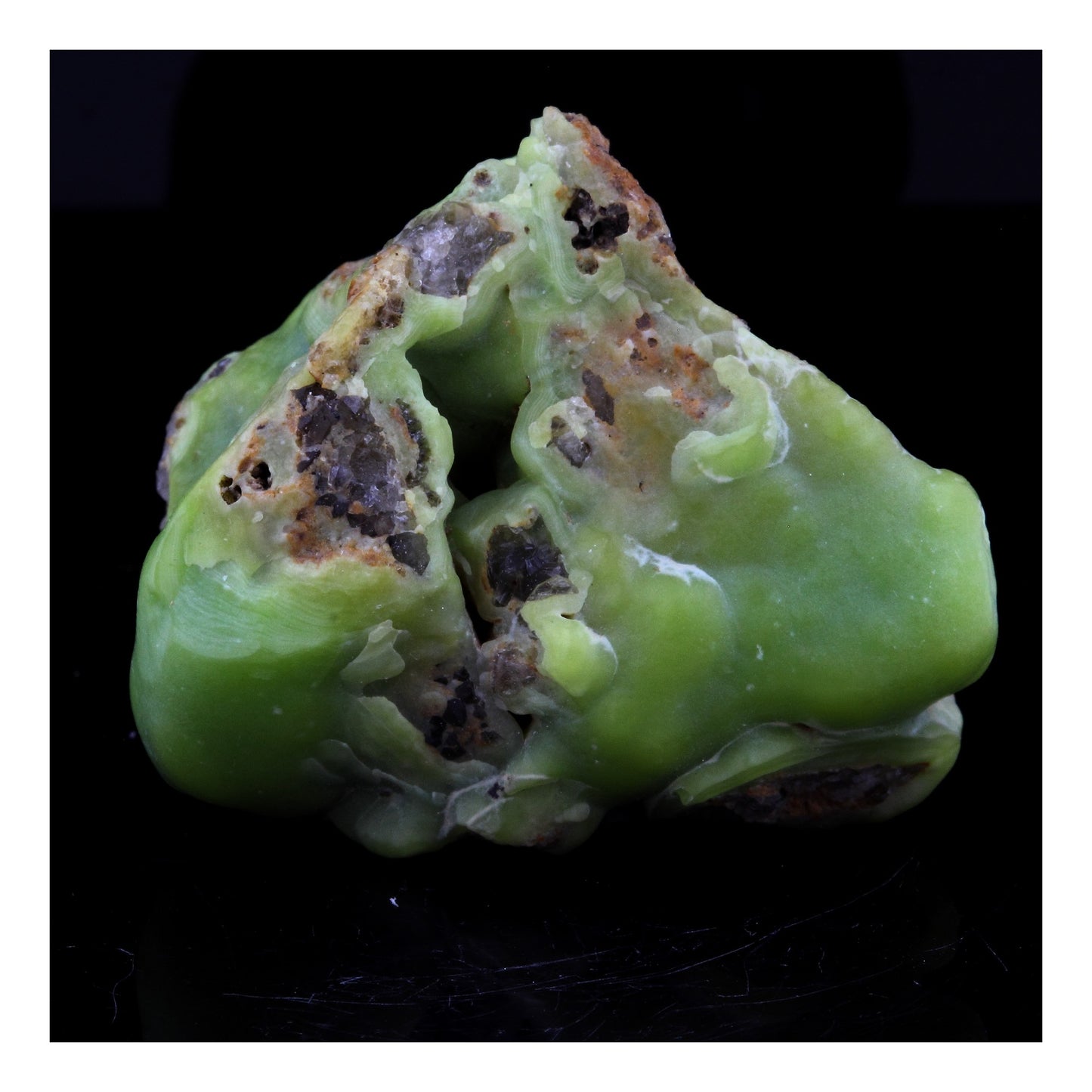 Phosphohedyphane (Polysphaérite), 250.0 carats, Bouillac, Aveyron, France