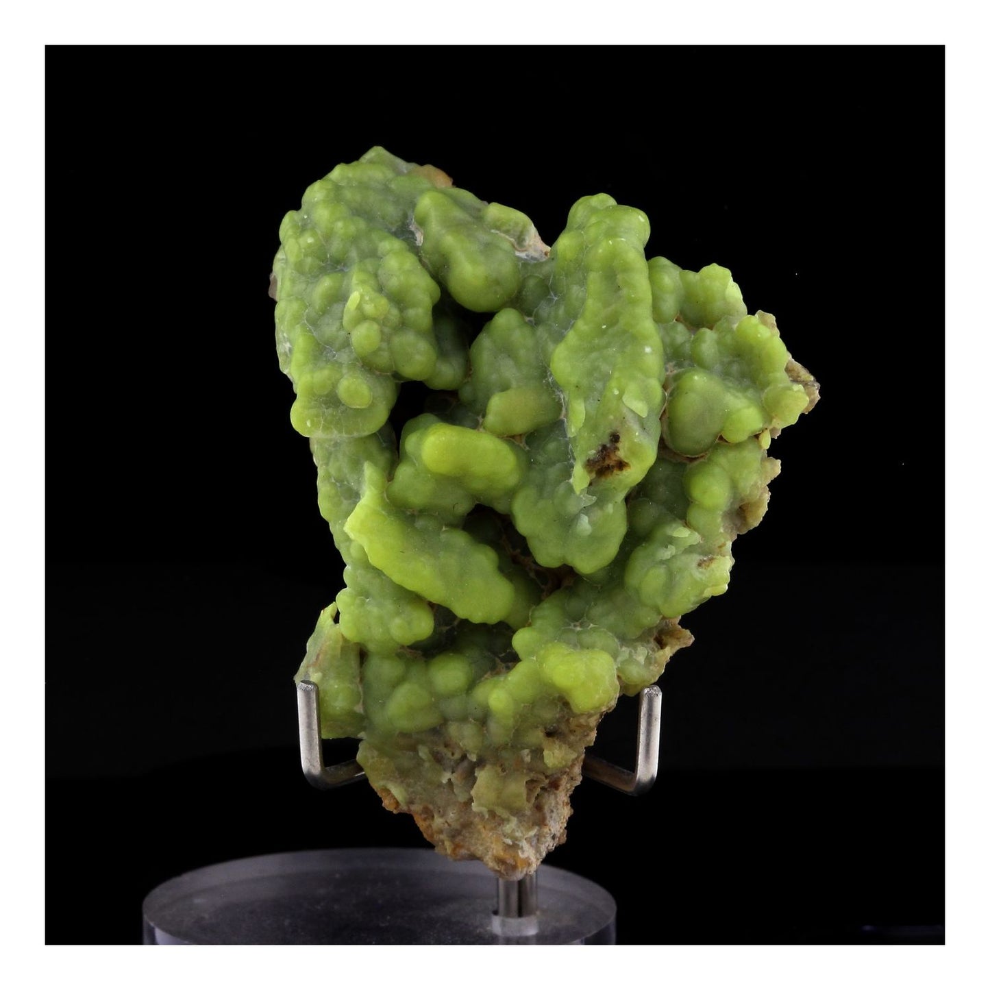 Phosphohedyphane (Polysphaérite), 261.15 carats, Bouillac, Aveyron, France