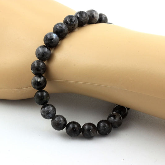 Labradorite. Bracelet Perles