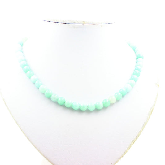 Collier perles perles Amazonite 8 mm