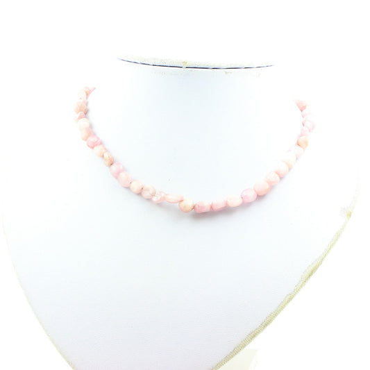 Collier perles Kunzite du Brésil