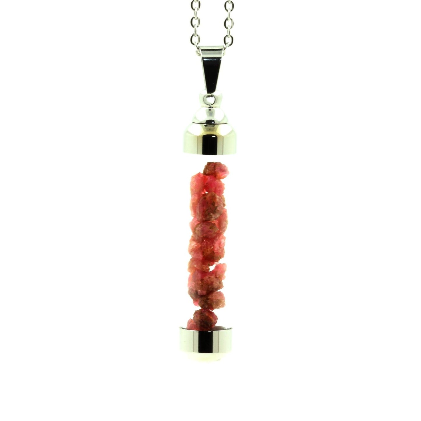 Collier Spinelle brut modèle tube 50 mm