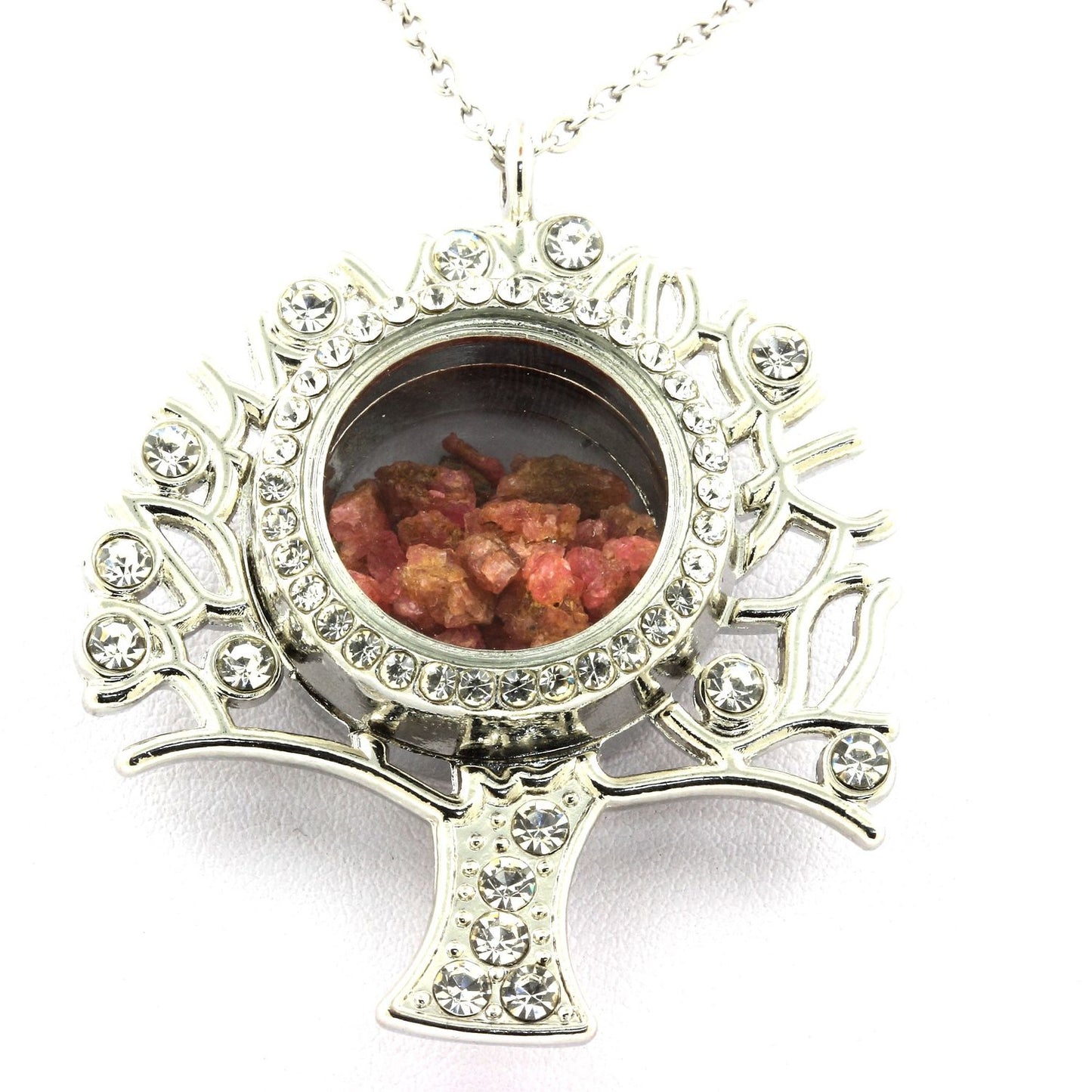Collier Spinelle naturels modèle arbre