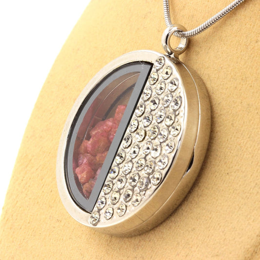 Collier Spinelle naturels modèle demi-cercle