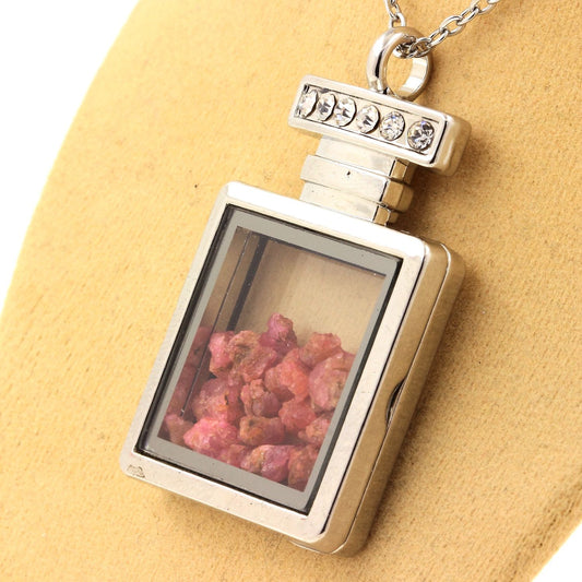 Collier Spinelle naturels modèle Hexagone