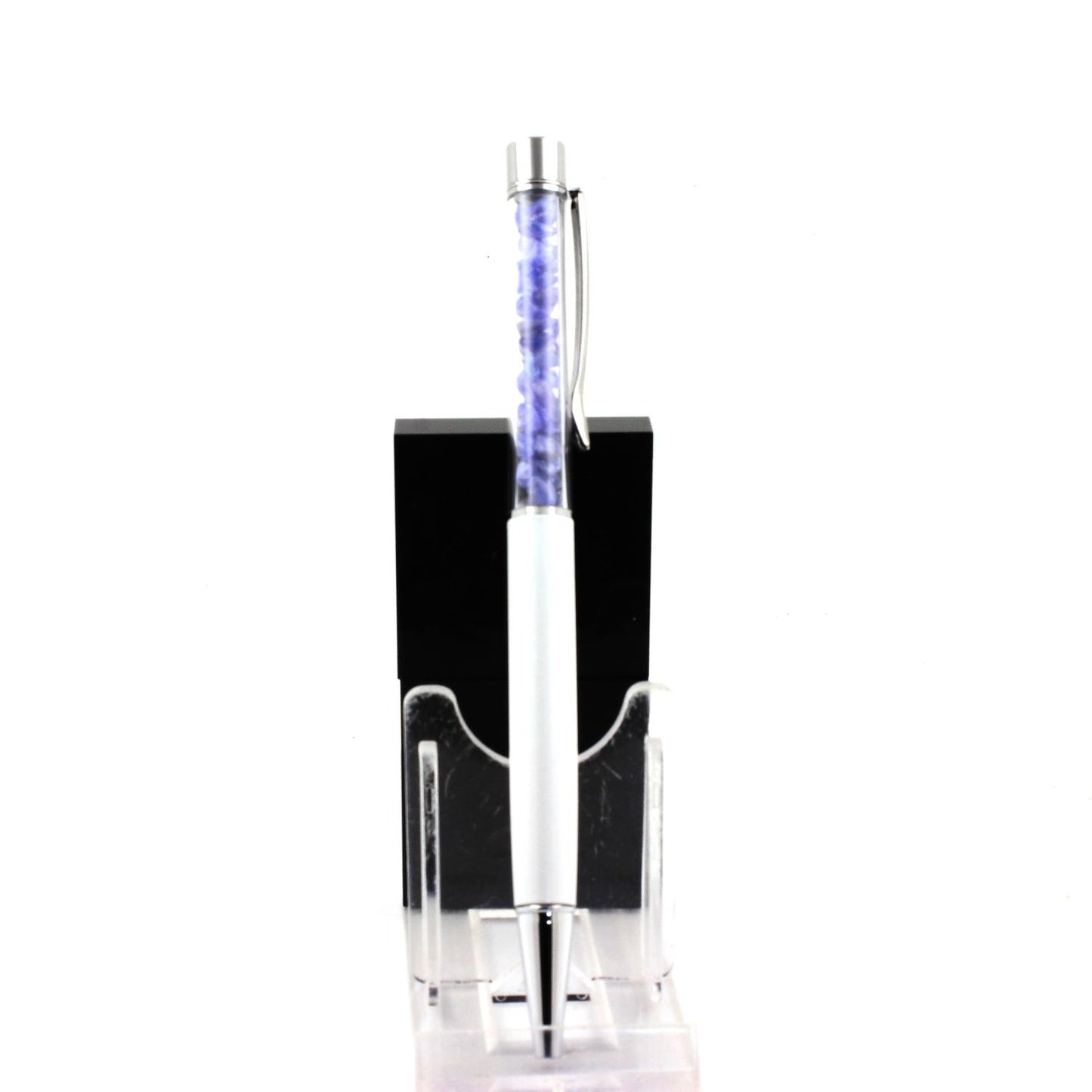 Stylo pierre brut Tanzanite naturels