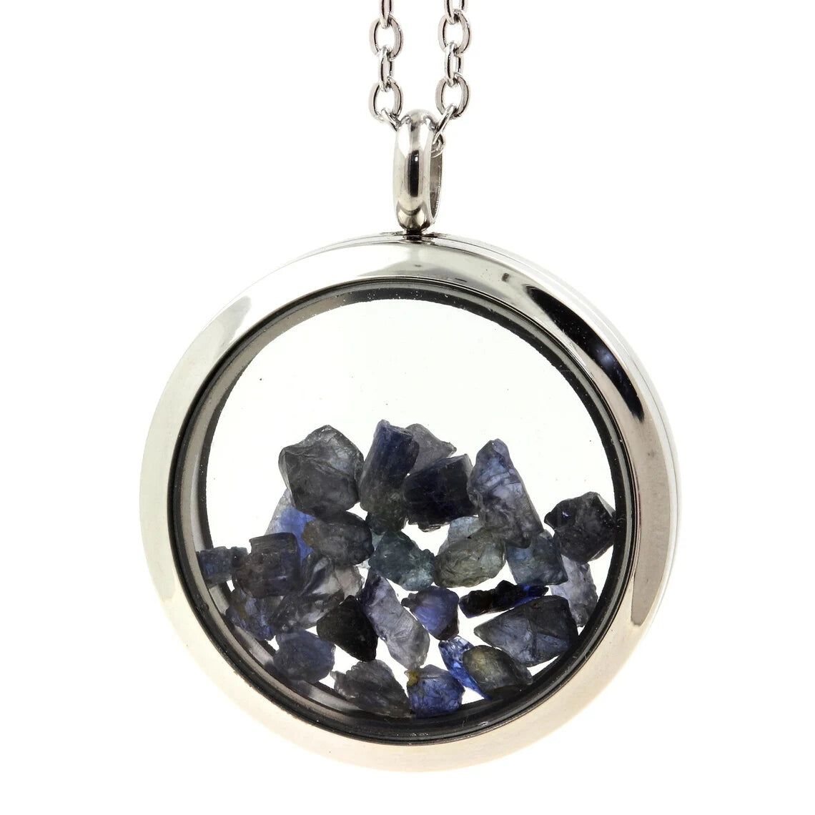 Collier Saphir modèle Médaillon