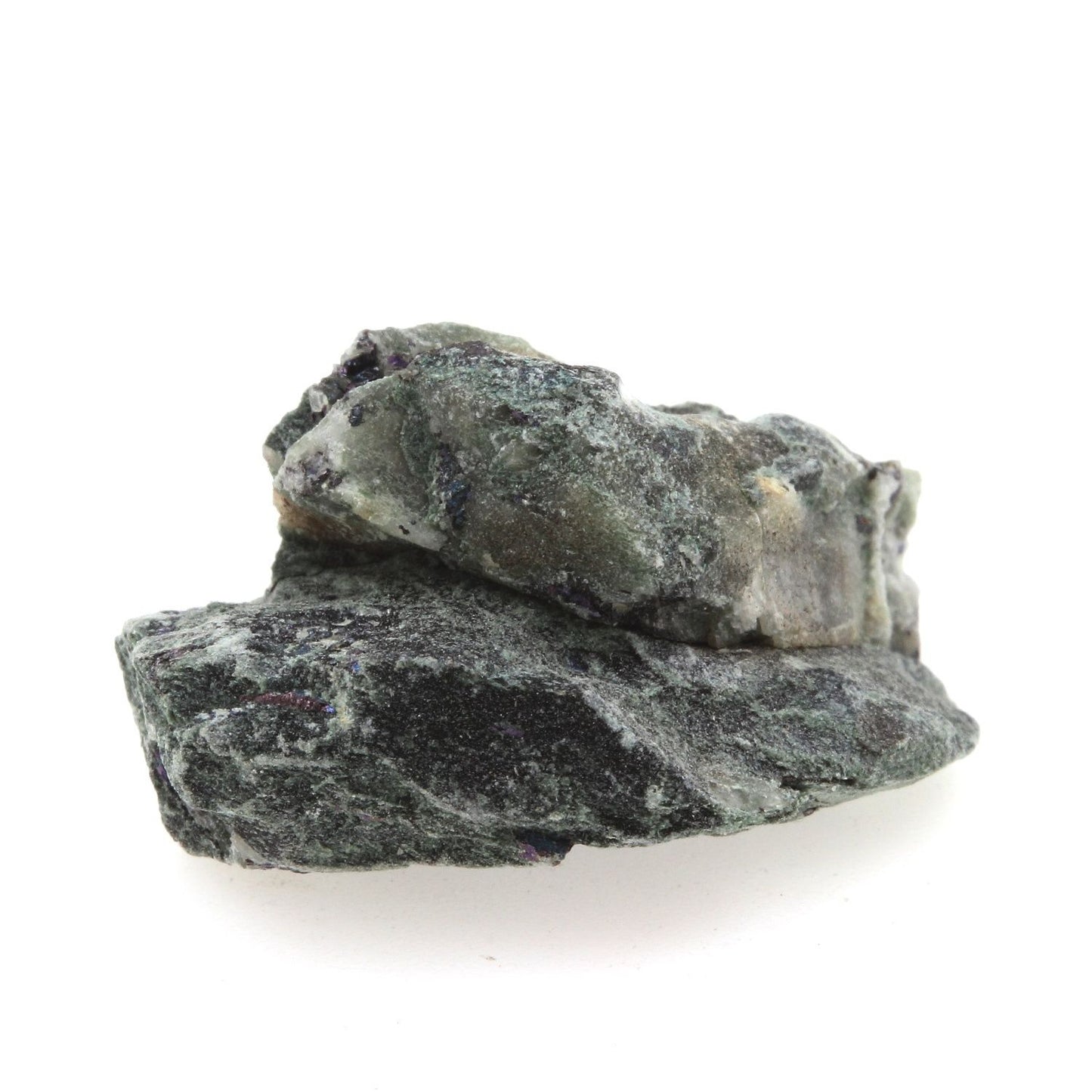 Bornite + Siderite. 35.6 carats. Thetford Mines, Québec, Canada