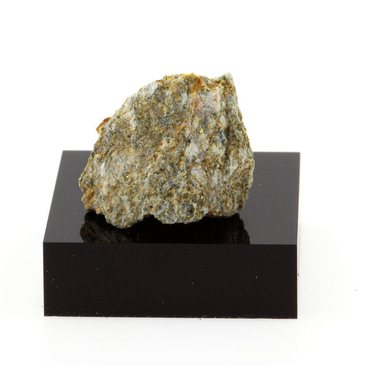 Devilline + Pyrite. 28.5 carats. North Hatley, Québec, Canada