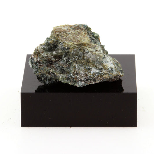 Brochantite Schist. 23.2 carats. Eastern Metals Mine, Québec, Canada