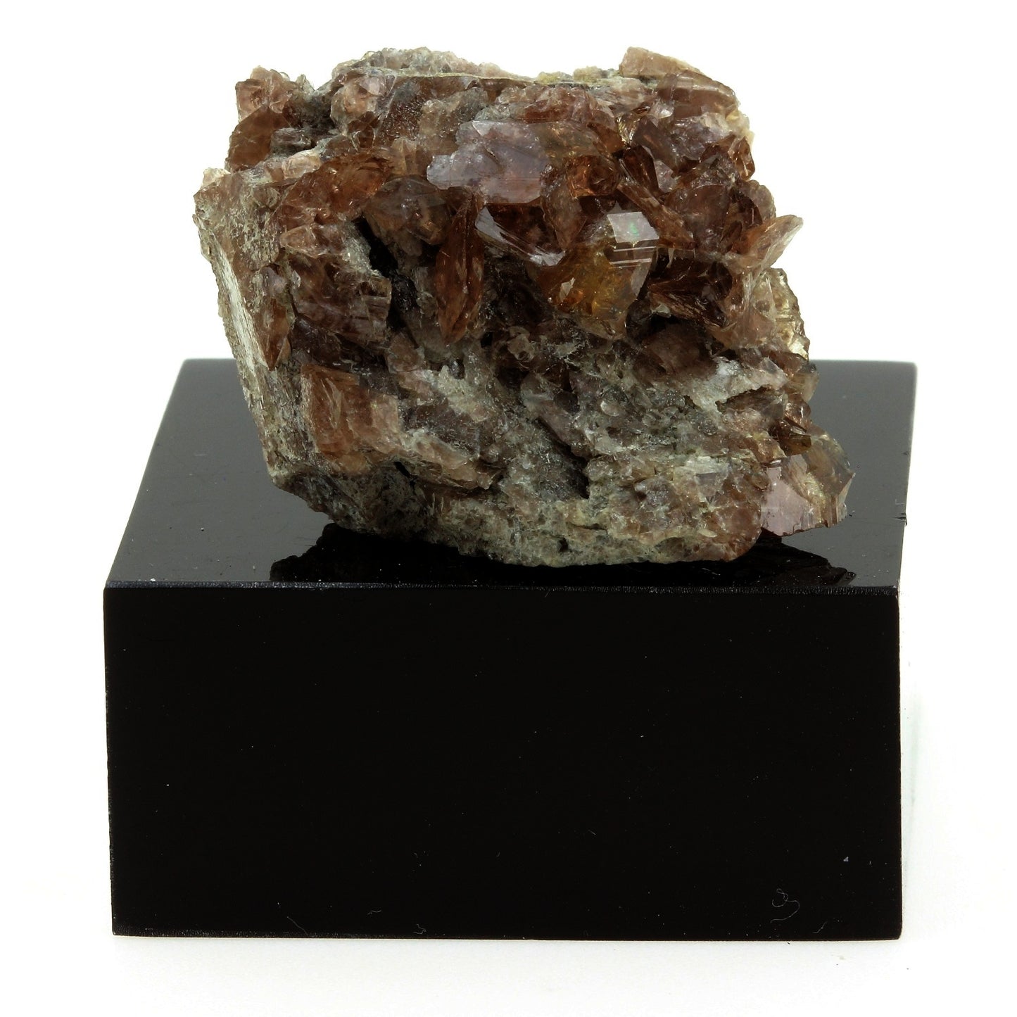 Axinite. 107.3 carats. La Balme d'Auris, Bourg d'Oisans, Isère, France