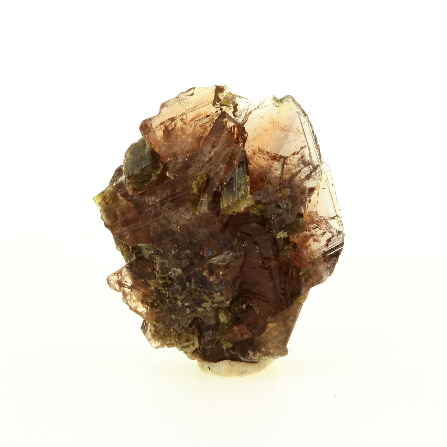 Axinite. 32.1 carats. La Balme d'Auris, Bourg d'Oisans, Isère, France
