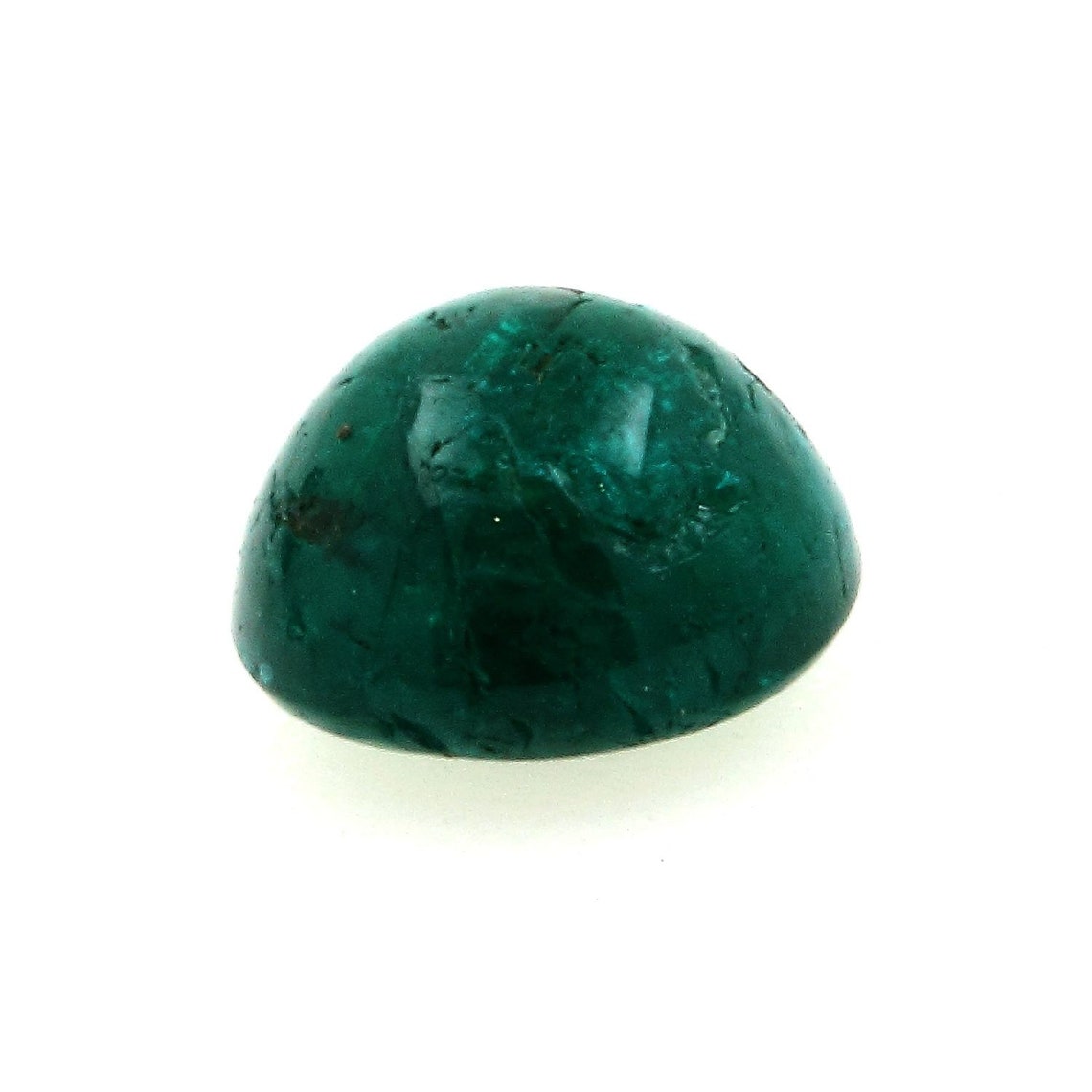 Dioptase. 0.56 carats. Renneville, Congo, Afrique. Rare, Livré avec certificat d'authenticité