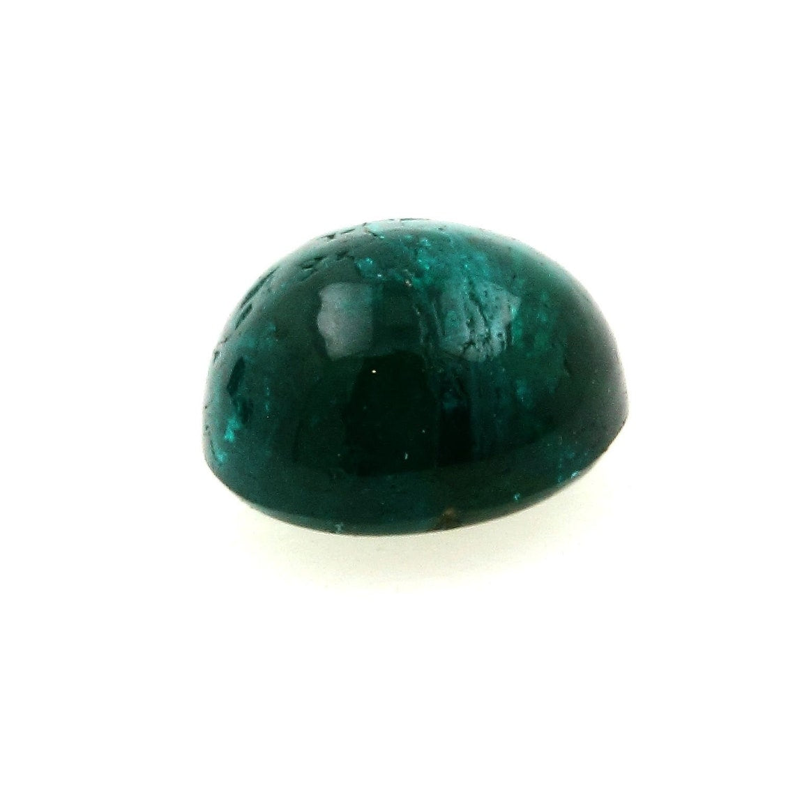 Dioptase. 0.60 carats. Renneville, Congo, Afrique. Rare, Livré avec certificat d'authenticité