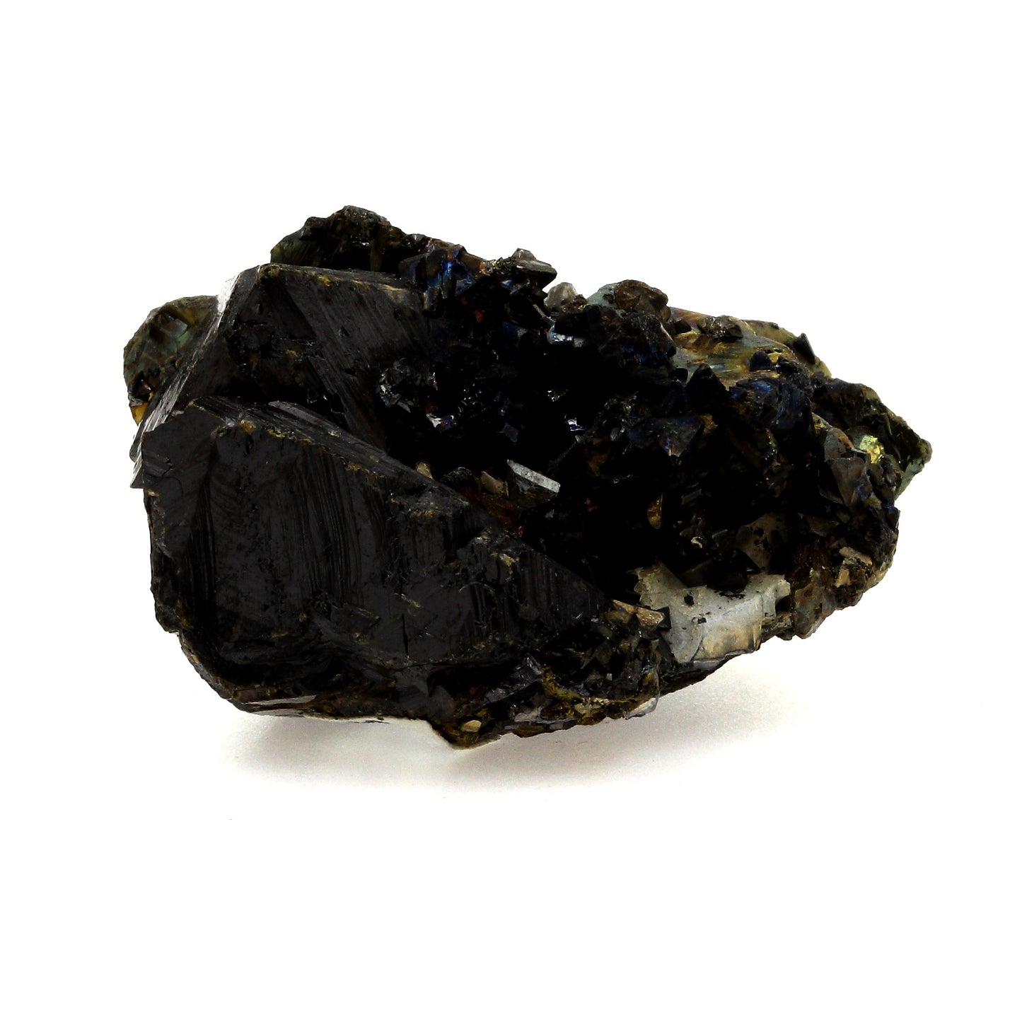 Sphalerite + Chalcopyrite. 494.2 carats. Casapalca, Lima Department, Pérou