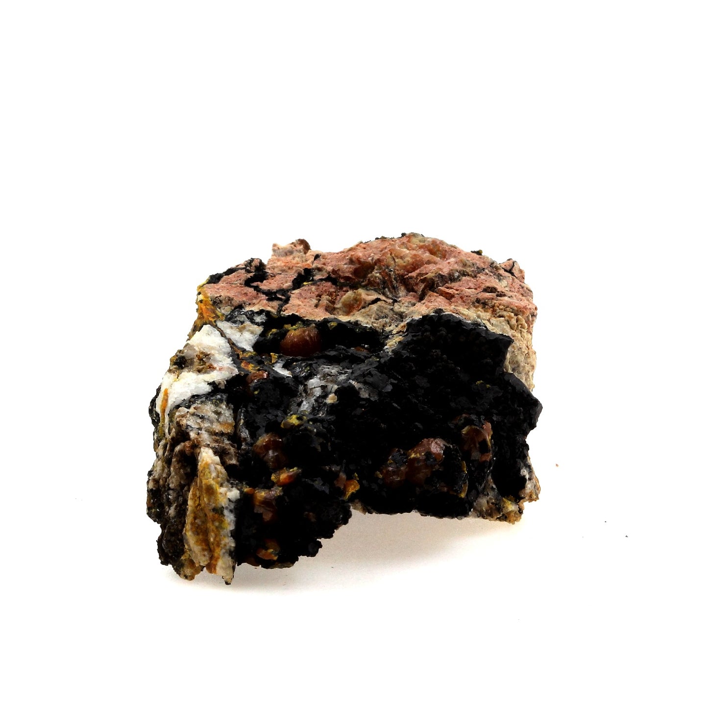 Mimetite en barillets Var. Campylite. 283.6 carats, Dry Gill Mine, Caldbeck Fells, Cumbria, UK