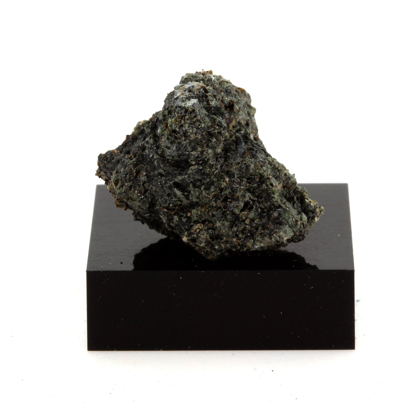 Diopside + Pyrite. 43.0 carats. Lanark, Ontario, Canada