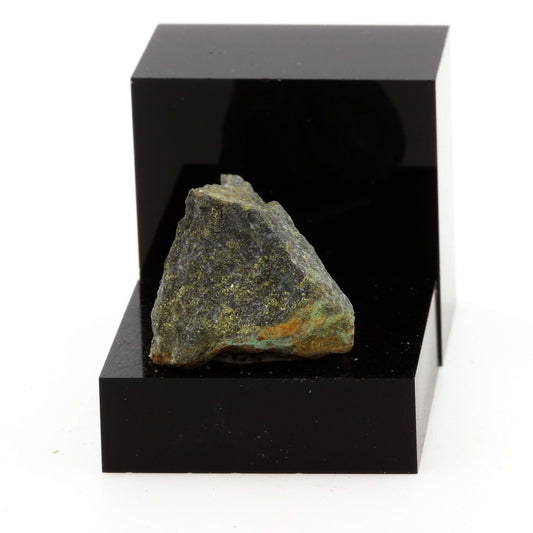 Diopside + Pyrite. 35.6 carats. Lanark, Ontario, Canada