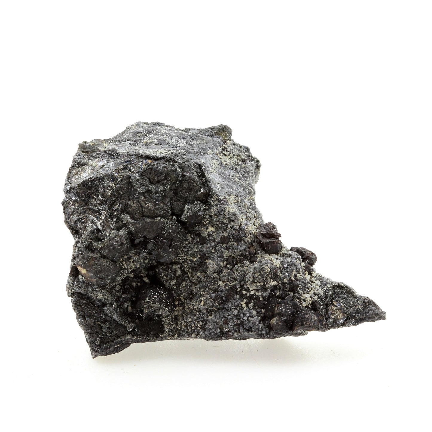 Bournonite + Sphalerite. 175.4 carats. Saint-Laurent-le-Minier, Gard, France