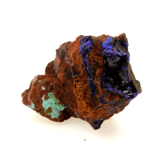 Azurite. 27.38 carats. Touissit, Jerada Province, Maroc