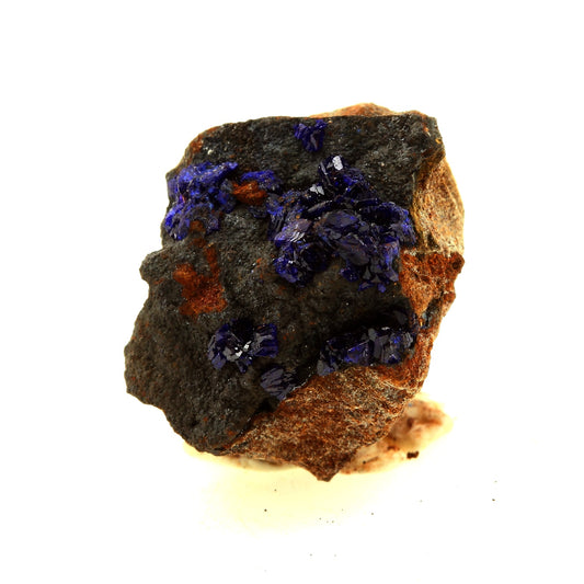 Azurite. 27.62 carats. Touissit, Jerada Province, Maroc