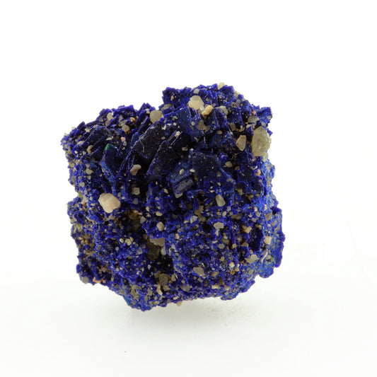 Chessylite (Azurite). 34.13 carats. Chessy-les-Mines, Rhône, France