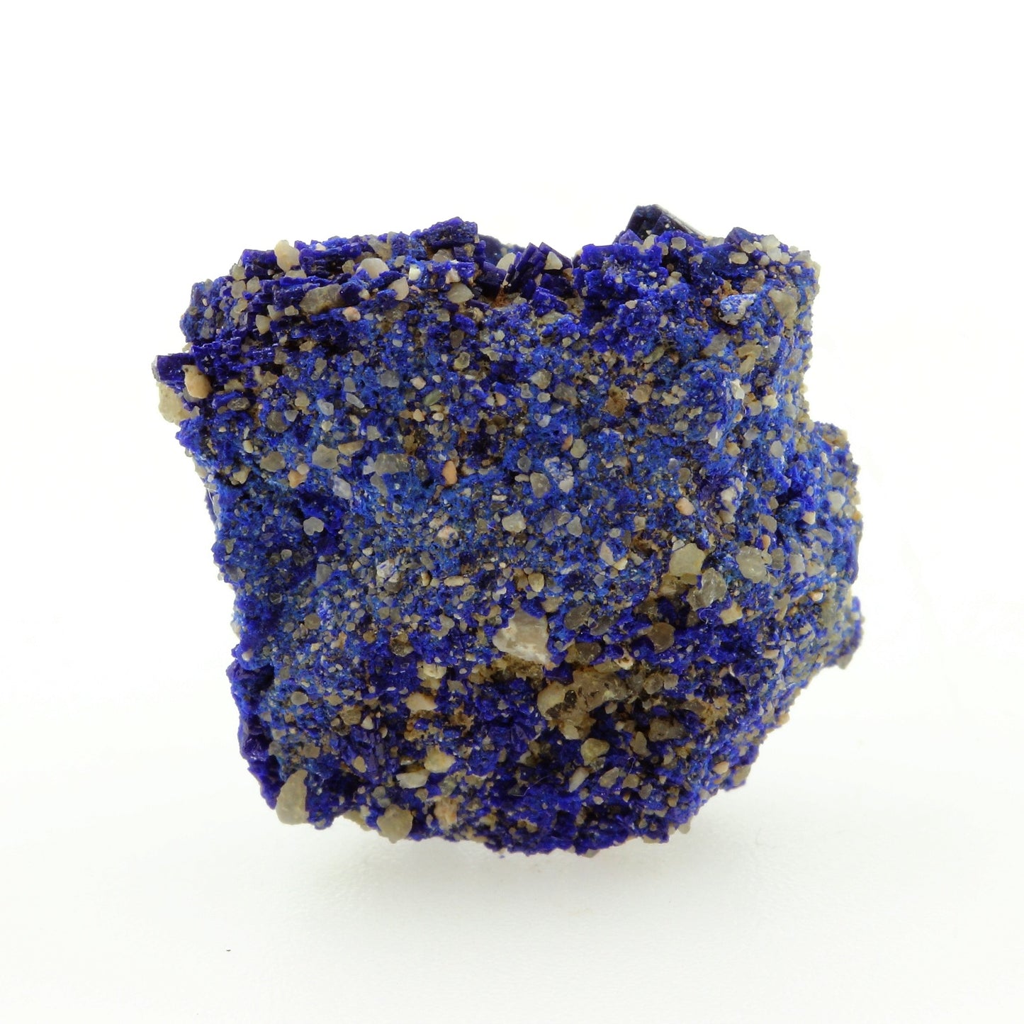 Chessylite (Azurite). 34.13 carats. Chessy-les-Mines, Rhône, France