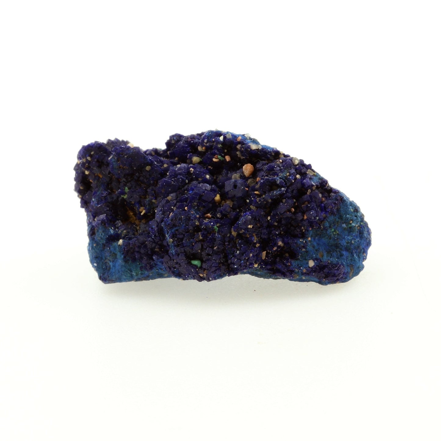 Chessylite (Azurite). 35.22 carats. Chessy-les-Mines, Rhône, France