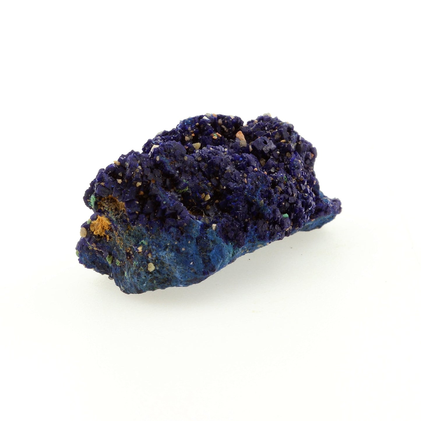 Chessylite (Azurite). 35.22 carats. Chessy-les-Mines, Rhône, France