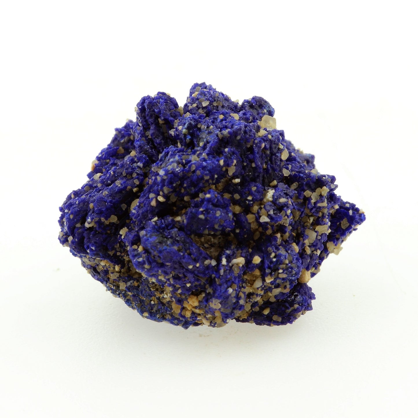 Chessylite (Azurite). 37.41 carats. Chessy-les-Mines, Rhône, France