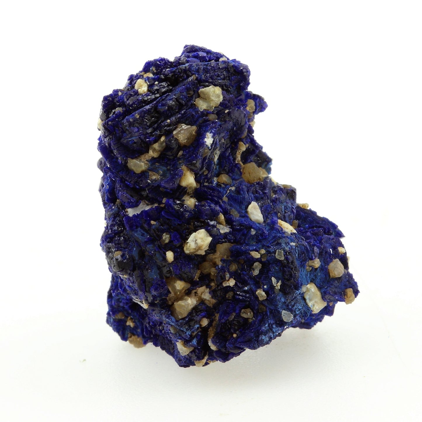 Chessylite (Azurite). 50.53 carats. Chessy-les-Mines, Rhône, France