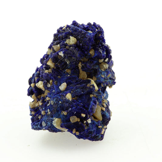Chessylite (Azurite). 50.53 carats. Chessy-les-Mines, Rhône, France