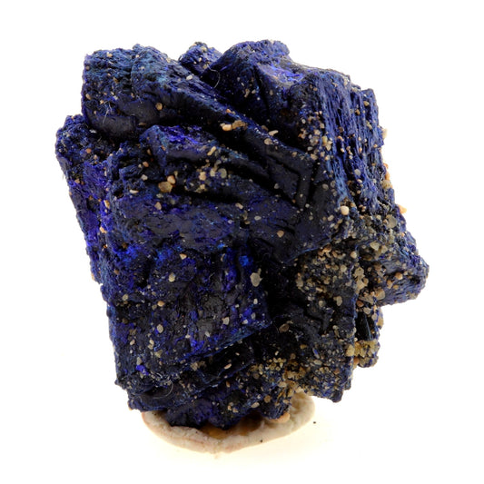 Chessylite (Azurite). 45.05 carats. Chessy-les-Mines, Rhône, France
