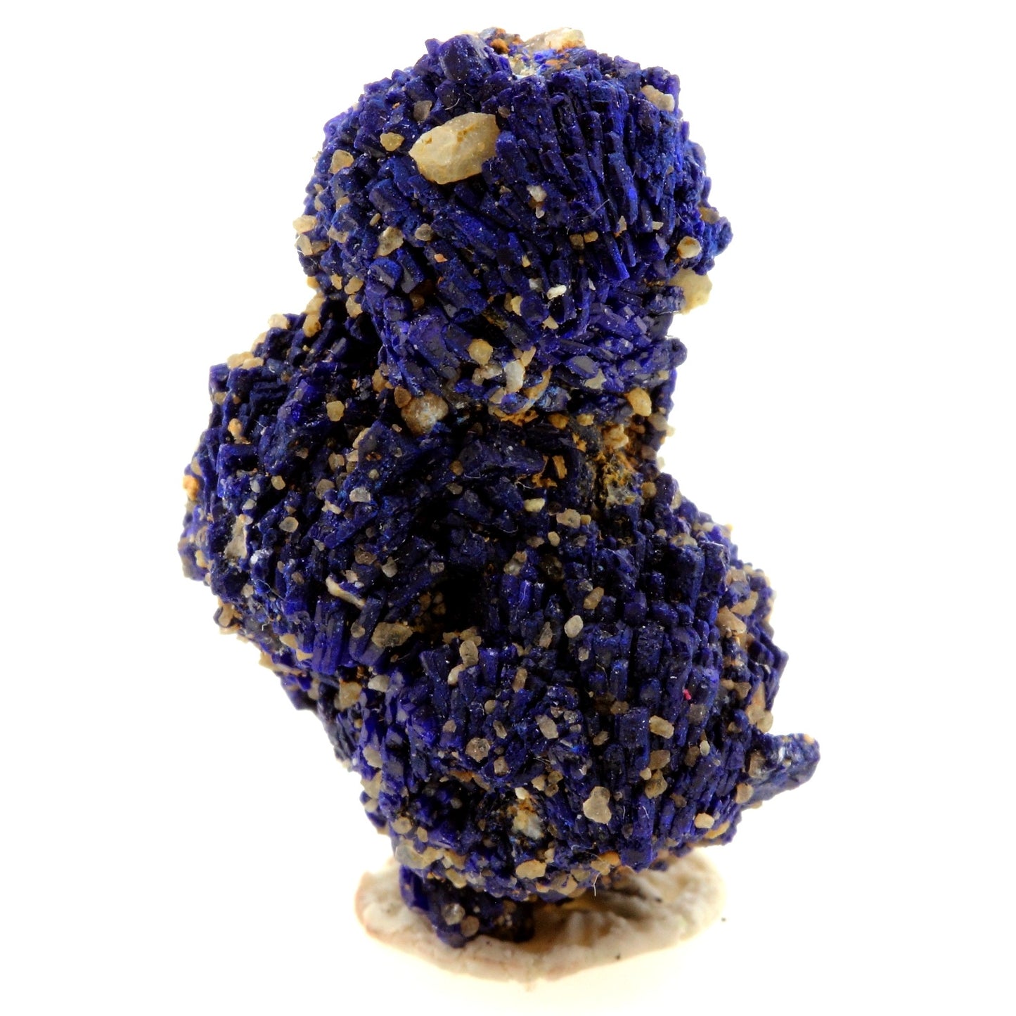 Chessylite (Azurite). 32.99 carats. Chessy-les-Mines, Rhône, France