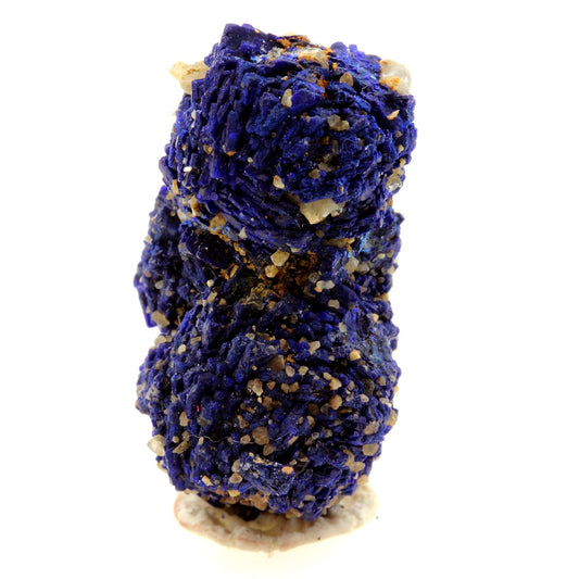 Chessylite (Azurite). 32.99 carats. Chessy-les-Mines, Rhône, France