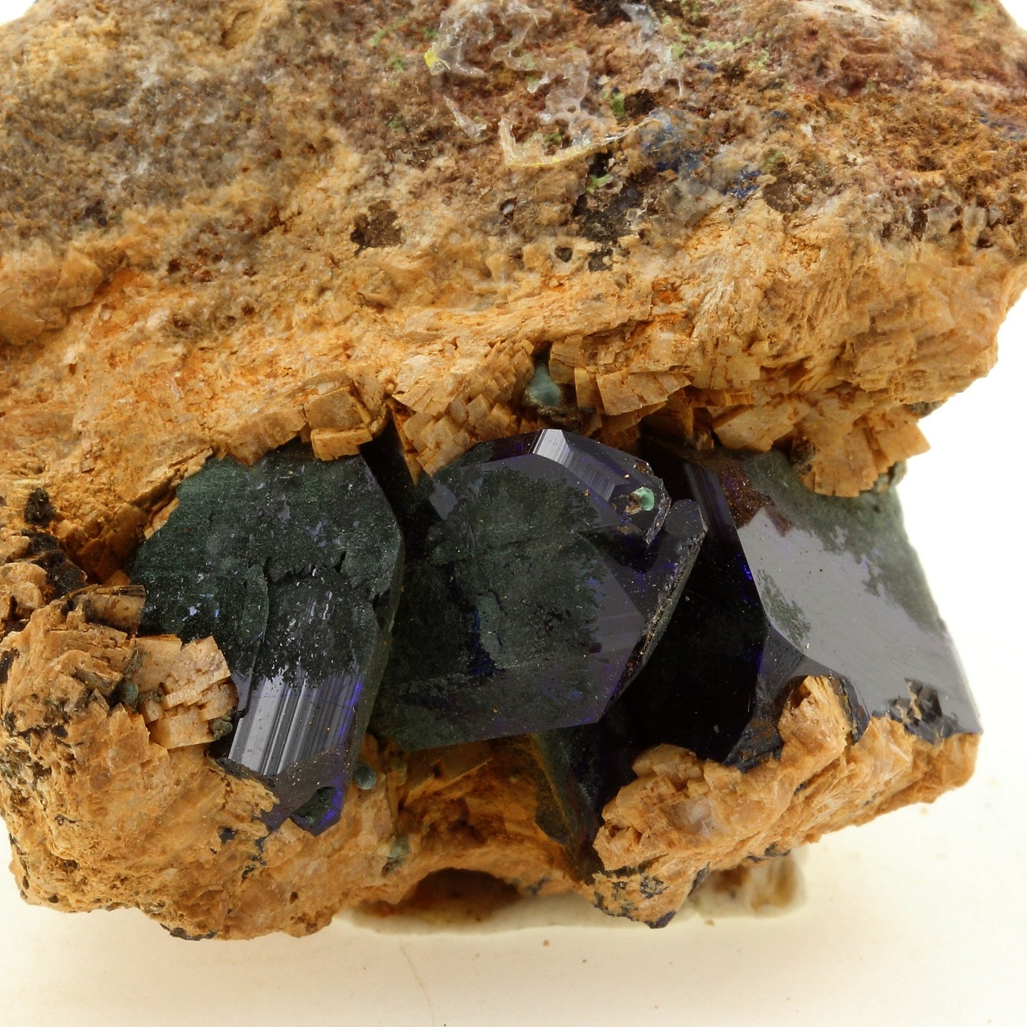 Azurite + Malachite. 487.3 carats. Touissit, Jerada Province, Maroc