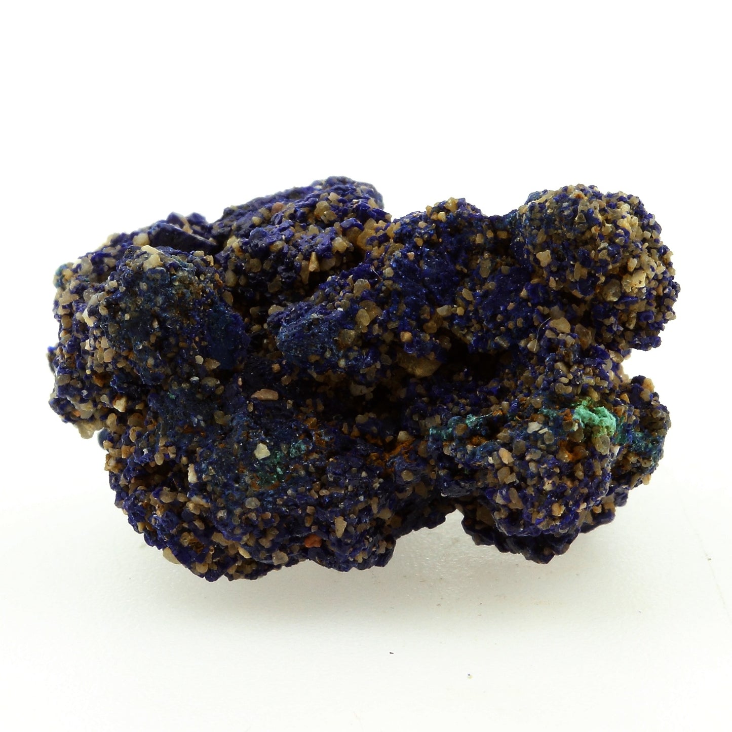 Chessylite (Azurite). 39.80 carats. Chessy-les-Mines, Rhône, France