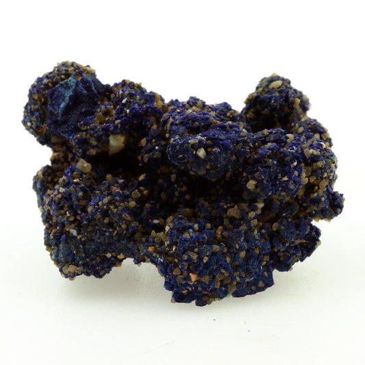 Chessylite (Azurite). 39.80 carats. Chessy-les-Mines, Rhône, France