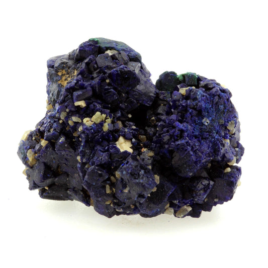 Chessylite (Azurite). 67.29 carats. Chessy-les-Mines, Rhône, France