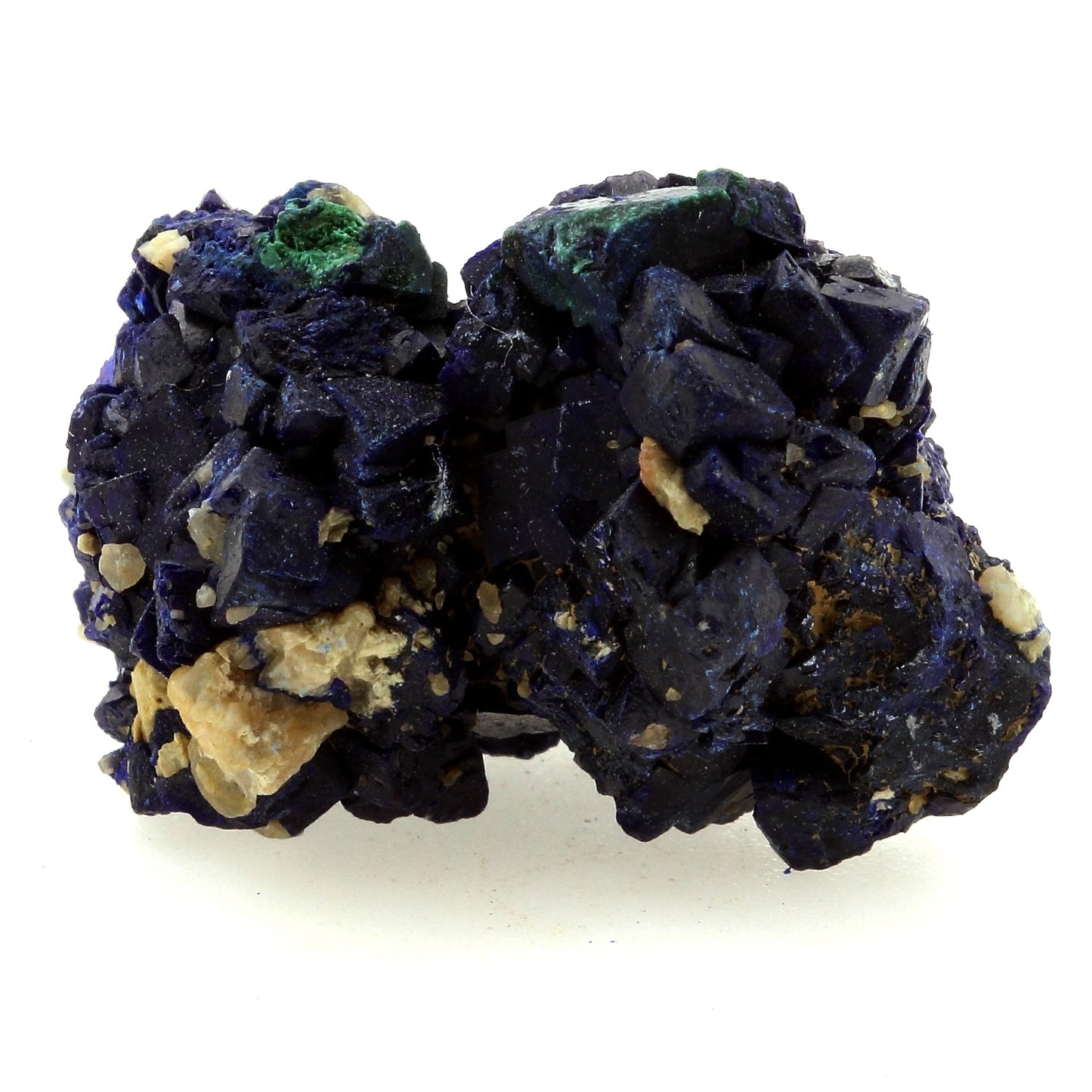 Chessylite (Azurite). 67.29 carats. Chessy-les-Mines, Rhône, France