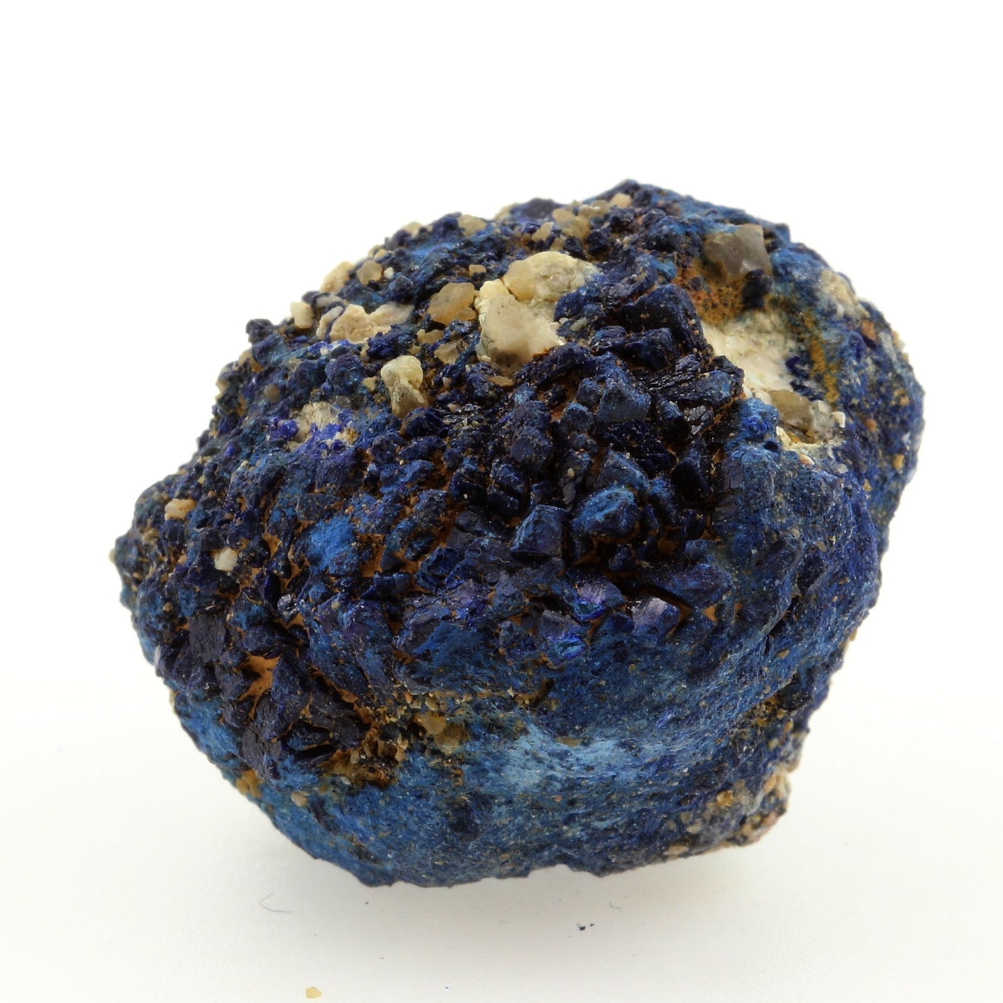 Chessylite (Azurite). 133.3 carats. Chessy-les-Mines, Rhône, France