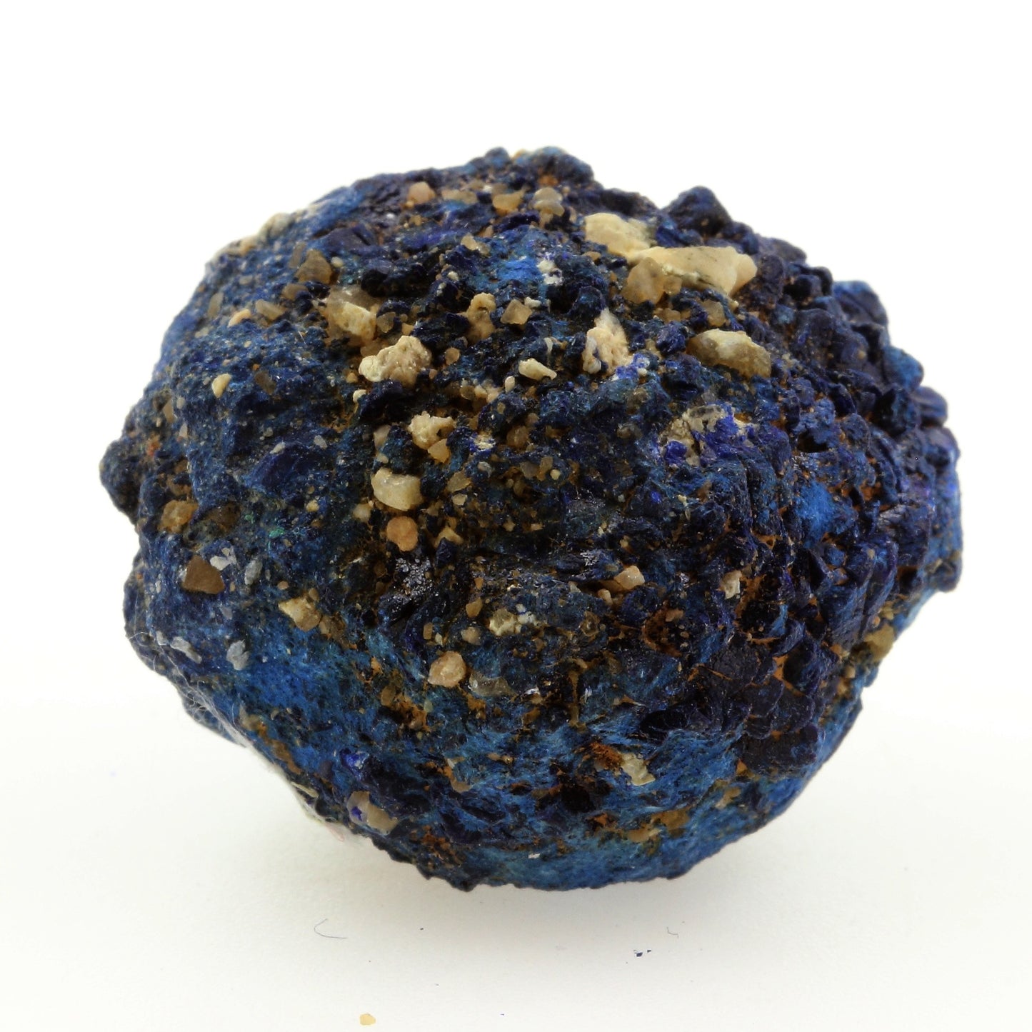 Chessylite (Azurite). 133.3 carats. Chessy-les-Mines, Rhône, France