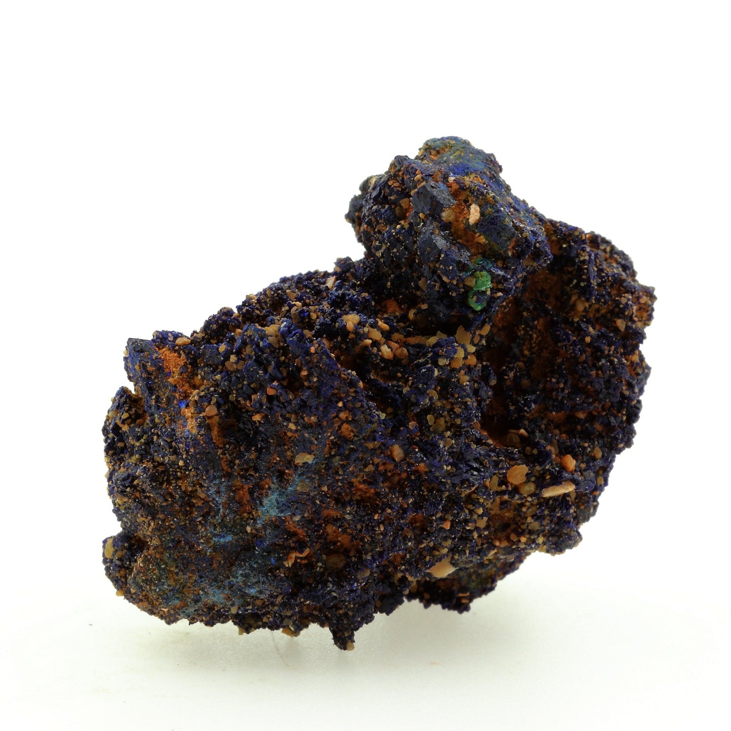 Chessylite (Azurite). 289.6 carats. Chessy-les-Mines, Rhône, France