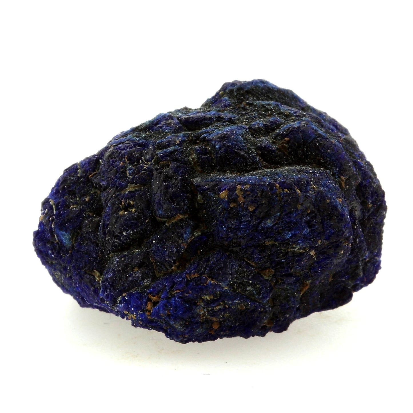 Chessylite (Azurite). 71.2 carats. Chessy-les-Mines, Rhône, France
