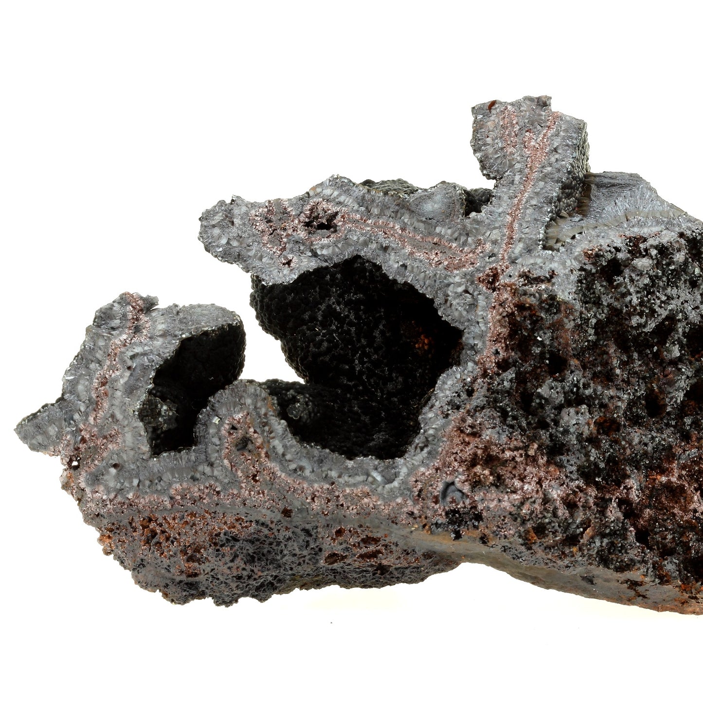 Goethite. 1960.2 carats. Mont-Roc Mine, Villefranche d'Albigeois, Tarn, France