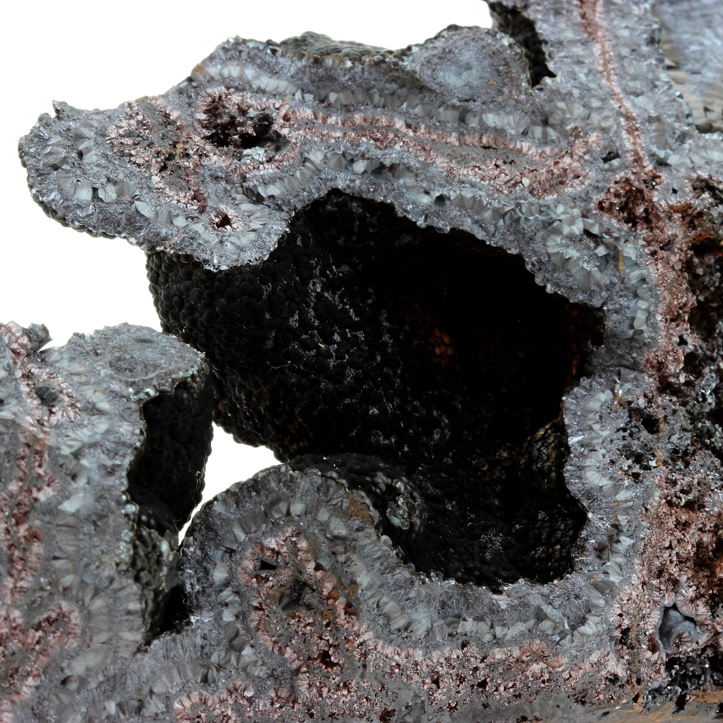 Goethite. 1960.2 carats. Mont-Roc Mine, Villefranche d'Albigeois, Tarn, France